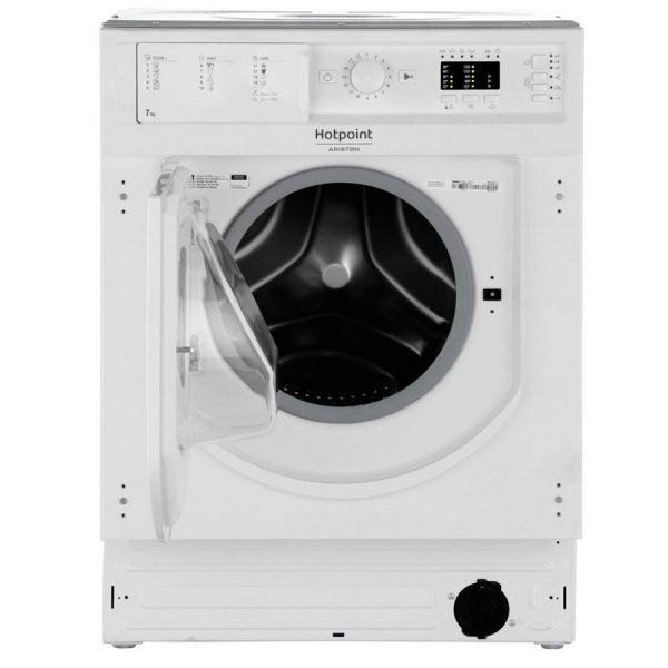 Встраиваемая стиральная машина Hotpoint-Ariston BI WMHL 71283 EU белый